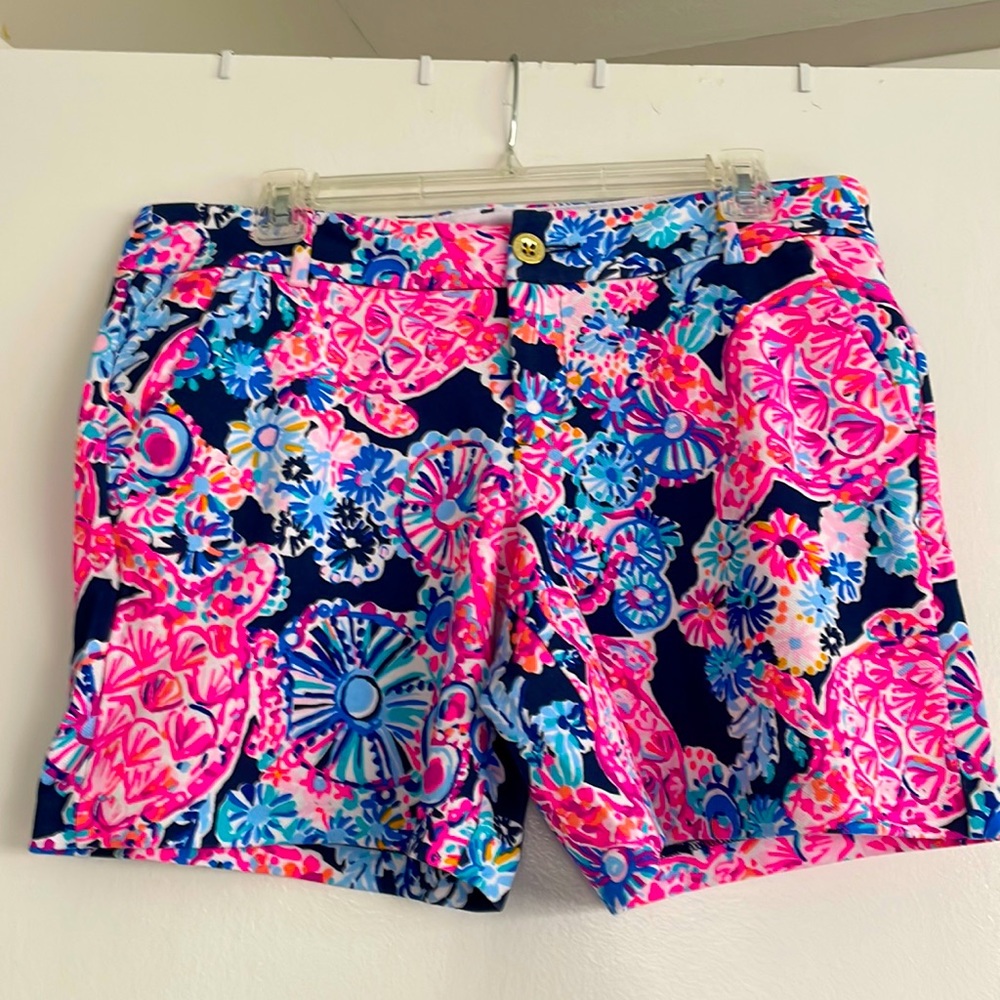 Lilly Pulitzer Jayne Knit Shorts. Size 10. EUC